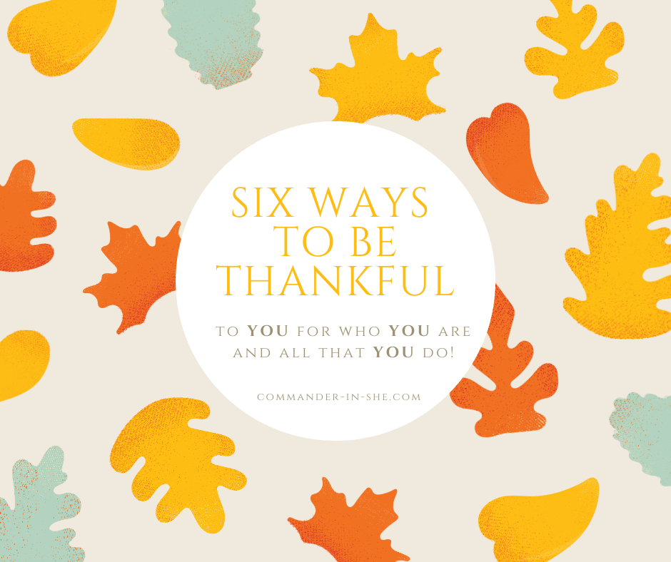Say Thanks (to Yourself!) this Thanksgiving